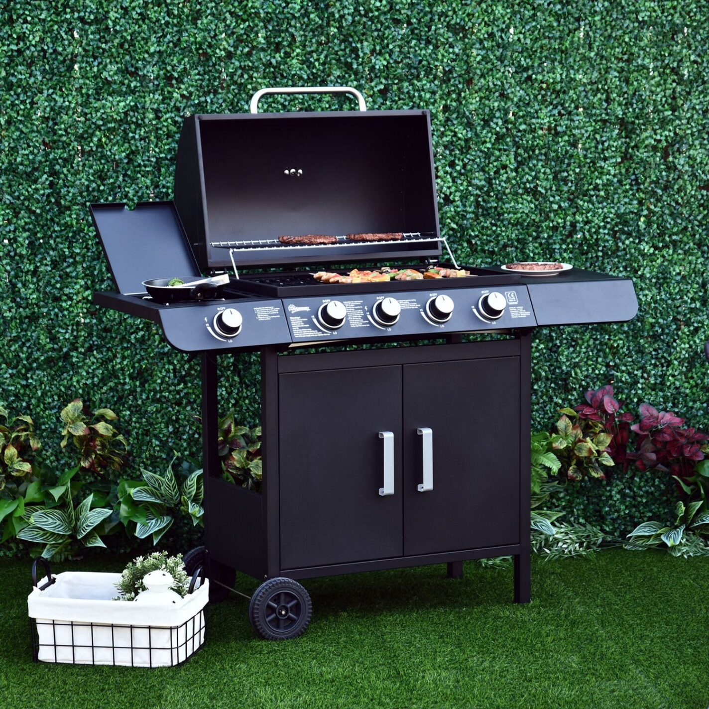 Gas Burner BBQ Package