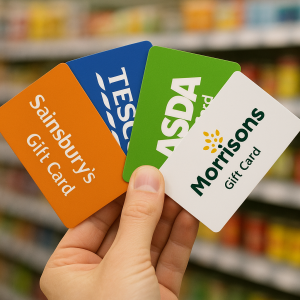 £600 Supermarket Gift Cards